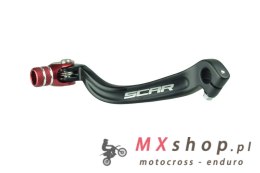 SCAR NOWY RACING DŹWIGNIA ZMIANY BIEGÓW BETA RR 350-480 '20-'26, RR X-PRO / RR RACE '25-'26 KOLOR CZERWONY