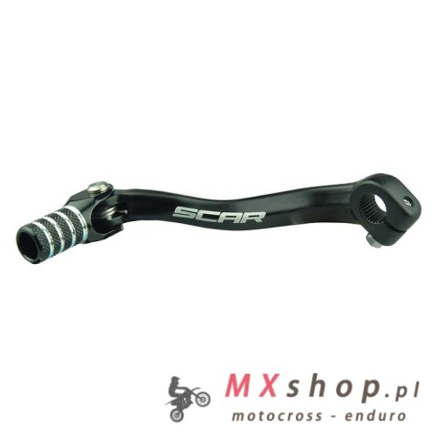 SCAR NOWY RACING DŹWIGNIA ZMIANY BIEGÓW HONDA CRF 250R '04-'09, CRF 250X '04-'19 CZARNA KOŃCÓWKA