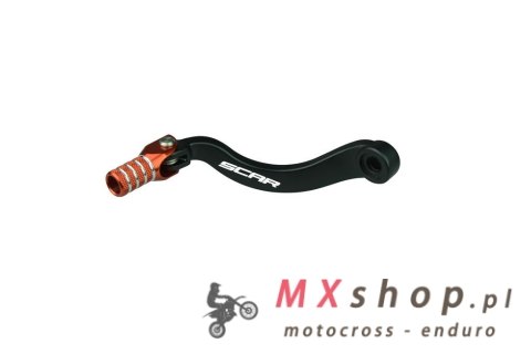 SCAR NOWY RACING DŹWIGNIA ZMIANY BIEGÓW KTM 690 DUKE '08-'19, 701 ENDURO / SUPERMOTO '16-'26 KOLOR POMARAŃCZOWY