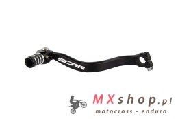 SCAR NOWY RACING DŹWIGNIA ZMIANY BIEGÓW SUZUKI RM 85 '89-'26 CZARNA KOŃCÓWKA