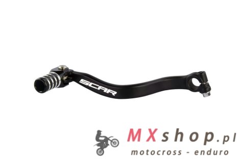 SCAR NOWY RACING DŹWIGNIA ZMIANY BIEGÓW SUZUKI RM 85 '89-'26 CZARNA KOŃCÓWKA