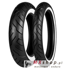 SHINKO OPONA 130/70-18 999 69H TL WW BIAŁY BOK PRZÓD DOT 33/2025