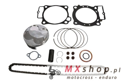 VERTEX 2025/12 ZESTAW NAPRAWCZY GÓRY SILNIKA HONDA CRF 450 R / RX '17-'18 (STD. + 0.02MM = 96.98MM) (13.5:1) (TŁOK, USZCZELKI TO