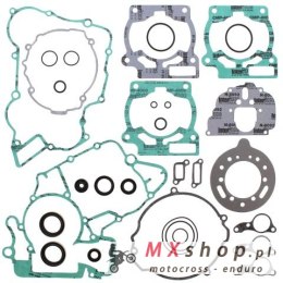 WINDEROSA (VERTEX) KOMPLET USZCZELEK KTM EXC 125 98-01, SX 125 98-01 (Z USZCZELNIACZAMI SILNIKOWYMI)