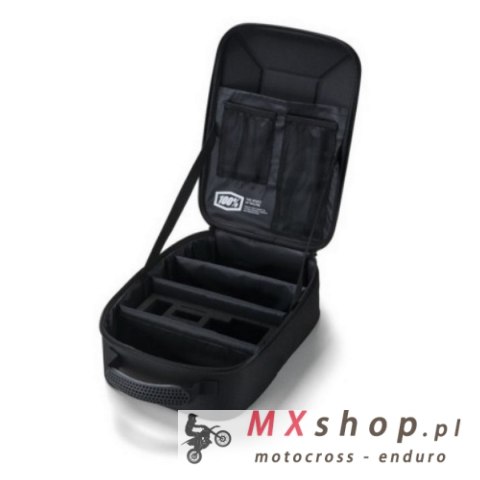 100 PROCENT FA23 GOGGLE CASE VALISE BLACK - PUDEŁKO / ETUI / CASE NA GOGLE KOLOR CZARNY