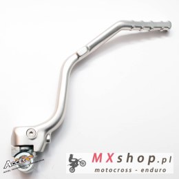 ACCEL DŹWIGNIA STARTERA (KOPKA) ALUMINIOWA SUZUKI RMZ 450 '08-'14, KOLOR SREBRNY