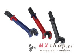 ACCEL SZCZOTKA DO CZYSZCZENIA ŁAŃCUCHA KOLOR CZERWONY