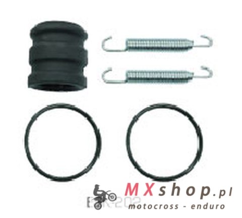 ACCEL ZESTAW USZCZELNIEŃ WYDECHU 2T (SPRĘŻYNY, ORINGI I TULEJA GUMOWA) YAMAHA YZ 250 '01-, YZ 125X '16-,