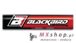 BLACKBIRD OSŁONA KIEROWNICY (NA POPRZECZKĘ) LOGO BLACKBIRD KOLOR CZERWONY