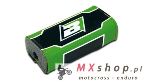 BLACKBIRD OSŁONA KIEROWNICY PRO TAPER (28MM) LOGO BLACKBIRD KOLOR ZIELONY