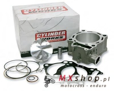 CYLINDER WORKS CYLINDER KOMPLETNY HONDA CRF 450R '02-'07 STANDARD 96MM (TŁOK VERTEX 23003, TOP-END + CYLINDER) (12.1:1)
