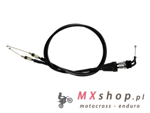 DOMINO NOWOŚĆ LINKA GAZU DO ROLGAZU KRK EVO KTM SXF / SX-F (Modyfikacja RACING linki przepustnicy dłuższe o 55 mm, przechodzące 