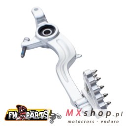 FM-PARTS STOPKA DŹWIGNI HAMULCA TYLNEGO (SZEROKA) RIEJU '20-'24 KOLOR SREBRNY