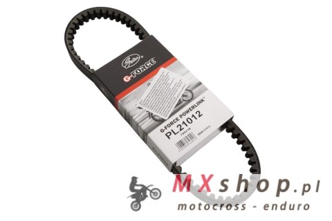 GATES PASEK NAPĘDOWY SKUTER POWERLINK PEUGEOT DJANGO 50 '14, KISBEE 50 2T '10, KISBEE 50 4T '10-'11, SYM FIDDLE 50 '08-'14, SYMP