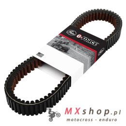 GATES PASEK NAPĘDOWY SNOW G-FORCE (1187x37x15,2MM) ARCTIC CAT T660 TURBO '06-'07,POLARIS 600RMK '07-'18, 700 DRAGON/FUSION/RMK 0