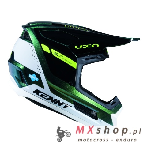KENNY RACING KASK CROSS/ENDURO PERFORMANCE ERT GRAPHIC GREEN DIAMOND RACING SPE KOLOR ZIEOLNY/CZARNY/BIAŁY ROZMIAR XS