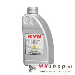 KYB (KAYABA) OLEJ DO TELESKOPÓW / AMORTYZATORÓW / ZAWIESZENIA KYB 01 OIL - FORK FRONT, KHL15-11, 1L KYB FF OIL 01 (AKC)
