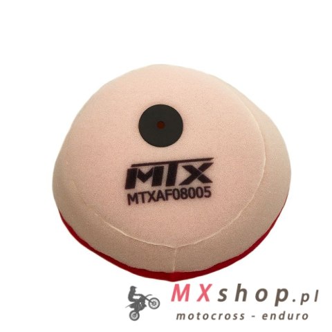MTX PARTS FILTR POWIETRZA KTM SX/XC 85 '05-'12, SX/XC 105 '07-'11, EXC/SX/XC 125/250 '03-'07, EXC/SX/XC 300/400/450 '03-'07, SX/