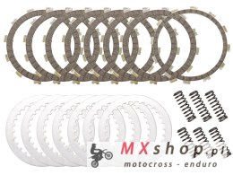 PSYCHIC 2025/10 TARCZE, PRZEKŁADKI I SPRĘŻYNY SPRZĘGŁOWE (KOMPLET) HONDA CRF 450 R / RWE / RX '21-'24 (EBS3433)