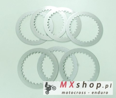 PSYCHIC PRZEKŁADKI TARCZ SPRZĘGŁOWYCH YAMAHA YZ125 93-16 (YZ125 91-92 - 6 SZT) (123,9X91,7X1,6X30T)-7X (PS044B)