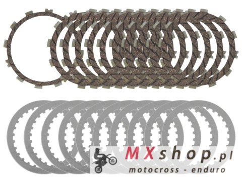 PSYCHIC TARCZE I PRZEKŁADKI SPRZĘGŁOWE (KOMPLET) KTM ADVENTURE S 950 '03-04, 950 '06, 990 '07-11, S 990 '07-09, SUPERENDURO R 95