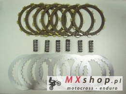 PSYCHIC TARCZE, PRZEKŁADKI I SPRĘŻYNY SPRZĘGŁOWE (KOMPLET) KTM EXC 250 02-03, EXC 450 06-08, SX 450 03, ATV XC 450/525 08-12 (EB