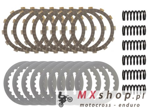 PSYCHIC TARCZE, PRZEKŁADKI I SPRĘŻYNY SPRZĘGŁOWE (KOMPLET RACING) KTM SXF 350 11-12 (EBS5651) (EBS091)