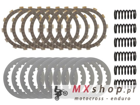 PSYCHIC TARCZE, PRZEKŁADKI I SPRĘŻYNY SPRZĘGŁOWE (KOMPLET RACING) KTM SXF 350 11-12 (EBS5651) (EBS091)
