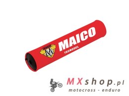 TECNOSEL (BLACKBIRD) OSŁONA KIEROWNICY (NA POPRZECZKĘ) TRADITONAL MAICO VINTAGE, KOLOR CZERWONY, LOGO MAICO