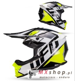 UFO 2026/01 KASK INTREPID CROSS KOLOR BIAŁY/CZARNY ROZMIAR XS ( ECE 22R06 ) - KOLEKCJA 2026