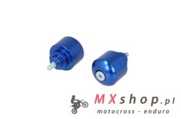 V PARTS (VICMA) KOŃCÓWKI KIEROWNICY M6X45 KOLOR NIEBIESKI, (STANDARD HONDA) HONDA CB, CBF, CBR, VFR, VTR 250-1300 1969-2008 (901