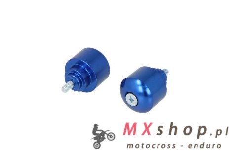 V PARTS (VICMA) KOŃCÓWKI KIEROWNICY M6X45 KOLOR NIEBIESKI, (STANDARD HONDA) HONDA CB, CBF, CBR, VFR, VTR 250-1300 1969-2008 (901