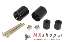 V PARTS (VICMA) KOŃCÓWKI KIEROWNICY M6X60 KOLOR CZARNY, KAWASAKI KLE, ZR, ZR-7 500/750 1991-2007 (899NR)