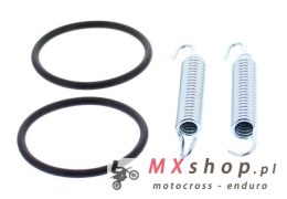 WINDEROSA (VERTEX) SPRĘŻYNY DO MOCOWANIA WYDECHU YAMAHA YZ125 '99-00 (KPL. Z USZCZELNIACZAMI)