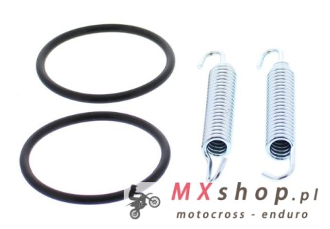WINDEROSA (VERTEX) SPRĘŻYNY DO MOCOWANIA WYDECHU YAMAHA YZ125 '99-00 (KPL. Z USZCZELNIACZAMI)