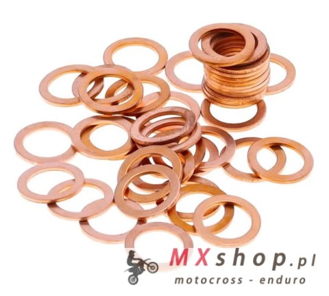 ATHENA 2026/01 PODKŁADKA MIEDZIANA USZCZELNIAJĄCA POD ŚRUBĘ SPUSTOWĄ OLEJU (10 X 17 X 1,5 MM) (OEM: AP9150472; 90545MJ1770; 9040