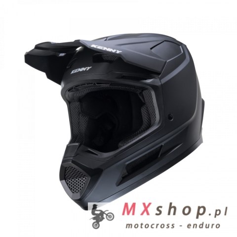 KENNY RACING KASK CROSS/ENDURO MODEL PERFORMANCE ERT SOLID MATT BLACK KOLOR CZARNY ROZMIAR XS ( 53 - 54 CM )