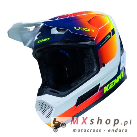 KENNY RACING KASK CROSS/ENDURO PERFORMANCE ERT GRAPHIC NAVY ORANGE RACING SPE KOLOR NIEBIESKI/POMARAŃCZOWY ROZMIAR XXL