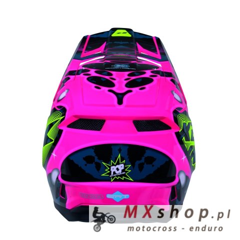 KENNY RACING KASK CROSS/ENDURO PERFORMANCE ERT GRAPHIC + POP SYSTEM KOLOR RÓŻOWY/CZARNY ROZMIAR S