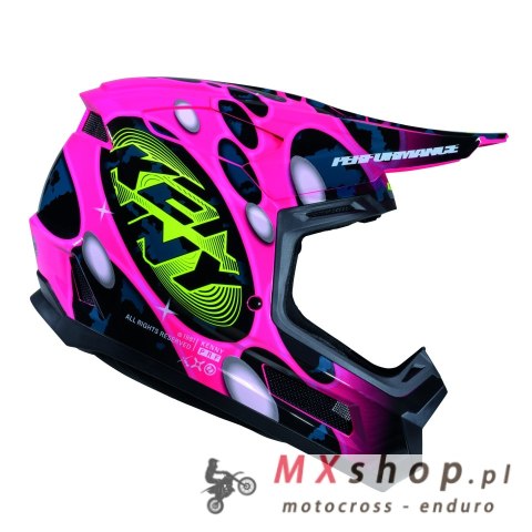 KENNY RACING KASK CROSS/ENDURO PERFORMANCE ERT GRAPHIC + SOCAL KOLOR POMARAŃCZOWY/NIEBIESKI ROZMIAR L