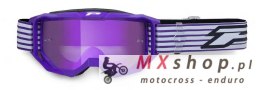 PROGRIP GOGLE PG3300-310 FL VISION GO KOLOR FIOLETOWY MAT (SZYBA PG3353 FIOLETOWA LUSTRZANA ANTISCRATCH, NO FOG, ANTI UV) (3300-