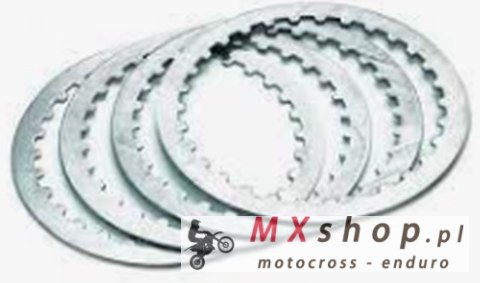 PSYCHIC PRZEKŁADKI TARCZ SPRZĘGŁOWYCH HONDA CR125 85-99, HUSQVARNA CR/WR125 00-11 (124,9X90,3X1,5X24T) - 6X (PS005A)