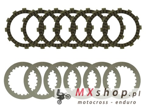 PSYCHIC TARCZE I PRZEKŁADKI SPRZĘGŁOWE HUSQVARNA CR/WR/WRE 125 00-11 (MX-03246H) (EBS1222)