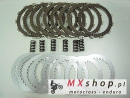 PSYCHIC TARCZE, PRZEKŁADKI I SPRĘŻYNY SPRZĘGŁOWE (KOMPLET) KTM SXF450 07-11,SXF505 07-08,XCF450/505 08-09,ATV SX450/505 09-12 (E