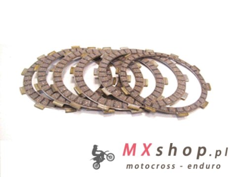 PSYCHIC TARCZE SPRZĘGŁOWE HONDA NSR 125 (90-03), VT 500E, TRX 350TE/FE`00-05 (F1606) (EBS1160)