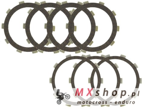 PSYCHIC TARCZE SPRZĘGŁOWE KTM DUKE 390 '15-17, RC 390 '16-17 ( 7 TARCZ ) (EBS5666)