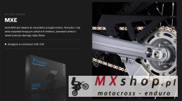 TSUBAKI ŁAŃCUCH NAPĘDOWY 520 MXE PROFESSIONAL MOTOCROSS / ENDURO RACING X-RING CHAIN KOLOR ZŁOTY (120 OGNIW, ZAPINKA I ZAKUWKA W