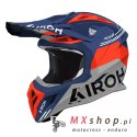 AIROH KASK CROSS / ENDURO / ATV / QUAD AVIATOR ACE 2 FURY CERULEAN GLOSS KOLOR NIEBIESKI/SZARY/POMARAŃCZOWY ROZMIAR M