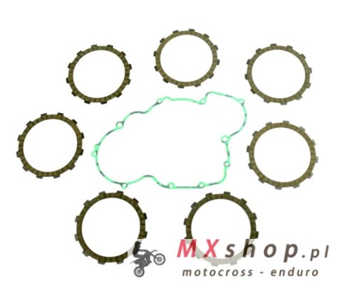 ATHENA 2026/01 TARCZE SPRZĘGŁOWE Z USZCZELKĄ POKRYWY SPRZĘGŁA KTM '06-'07 ( EXC 400 , EXC 450 , SX 450 , SX 525 )