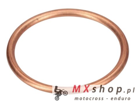 ATHENA 2026/01 USZCZELKA KOLEKTORA WYDECHOWEGO (38 X 44 X 1,5MM) MIEDZIANA YAMAHA YZ 125 '86-'93 (OEM: 3R31461300)